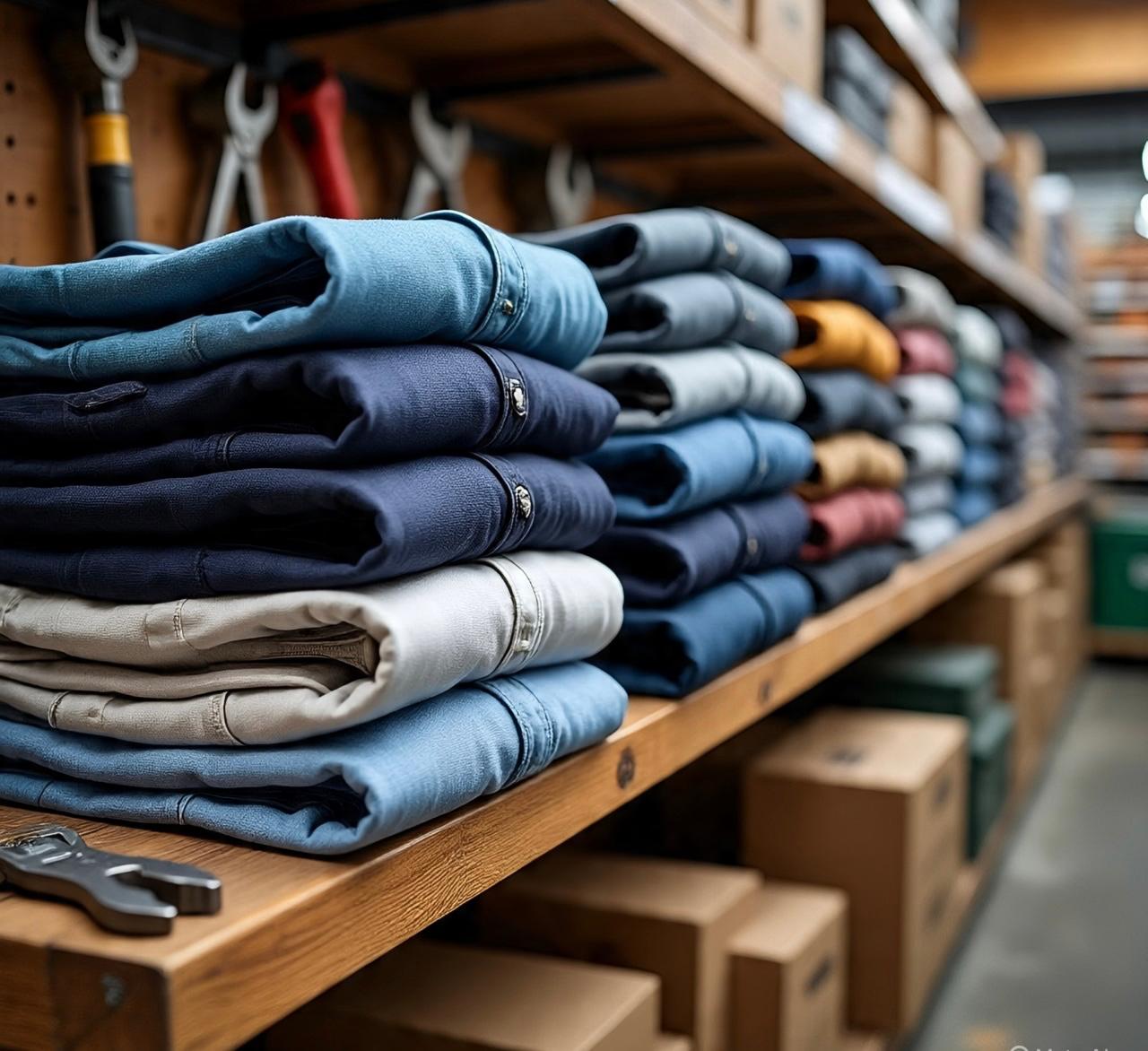 Navy Dust Coat